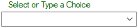 7. Choice Drop down